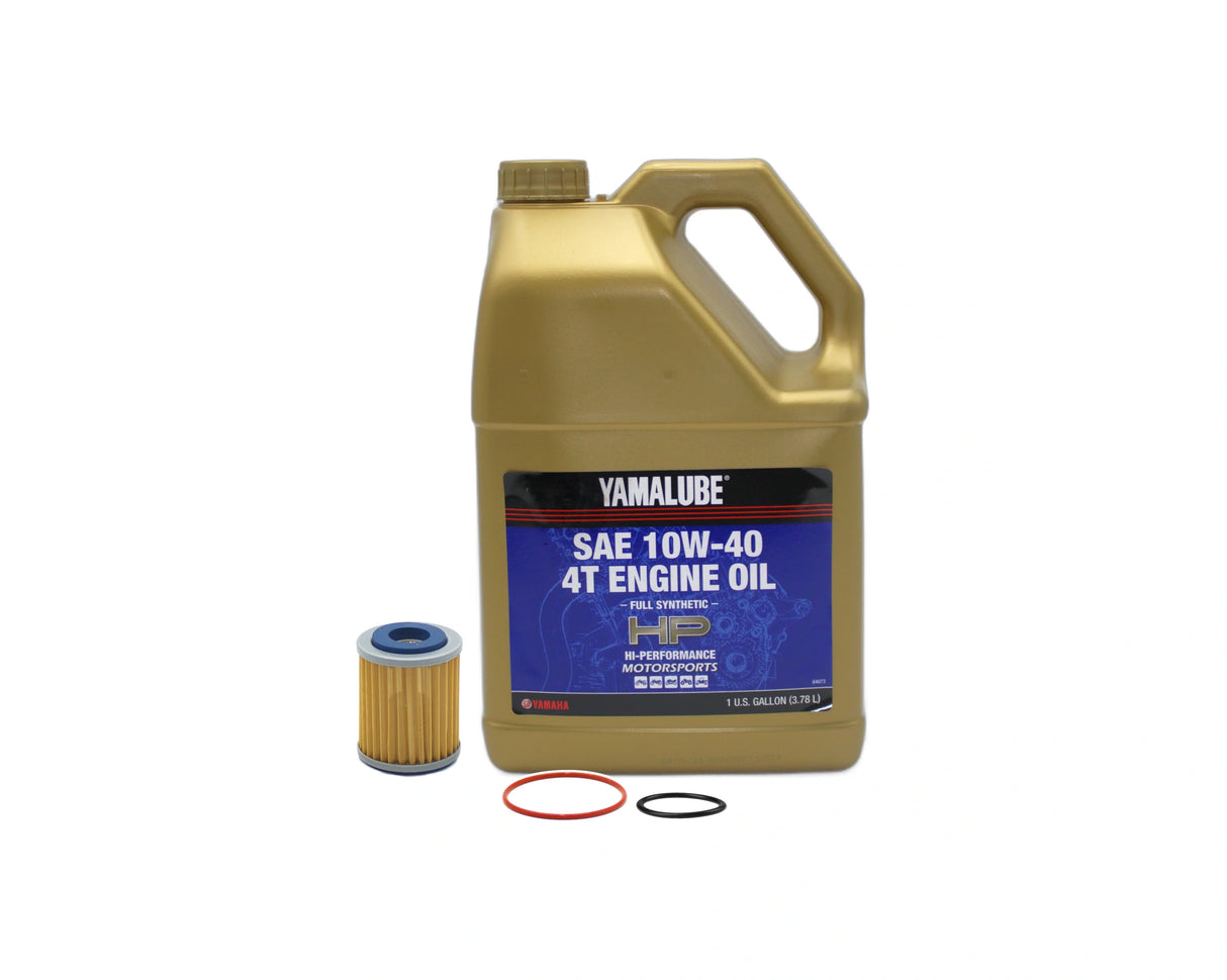 Yamaha Big Bear 400 2WD ATV Full Synthetic 10W40 Oil Change Kit 2000-2004