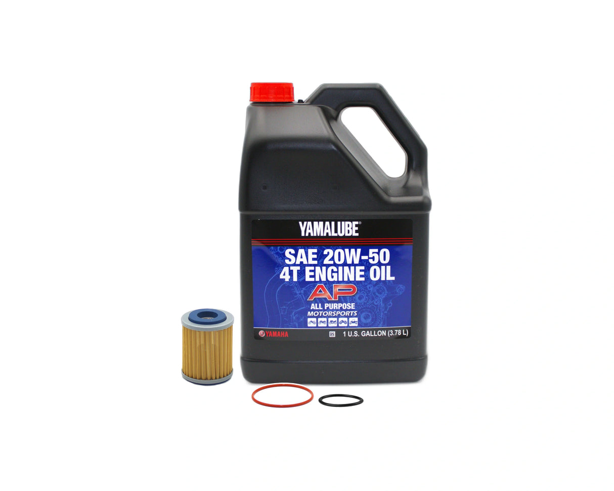 Yamaha Big Bear 400 4WD ATV All Purpose 20W50 Oil Change Kit 2000-2012