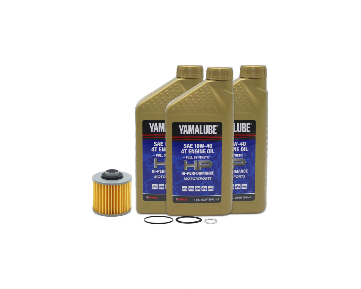 Yamaha Grizzly 600 ATV Full Synthetic 10W40 Oil Change Kit 2000-2001