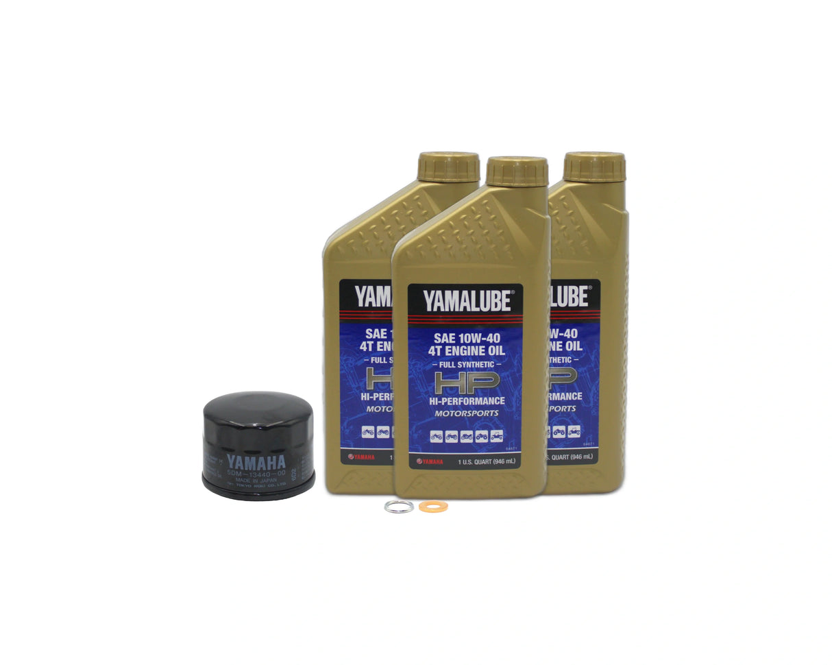 Yamaha Raptor 660 ATV Full Synthetic 10W40 Oil Change Kit 2001-2005