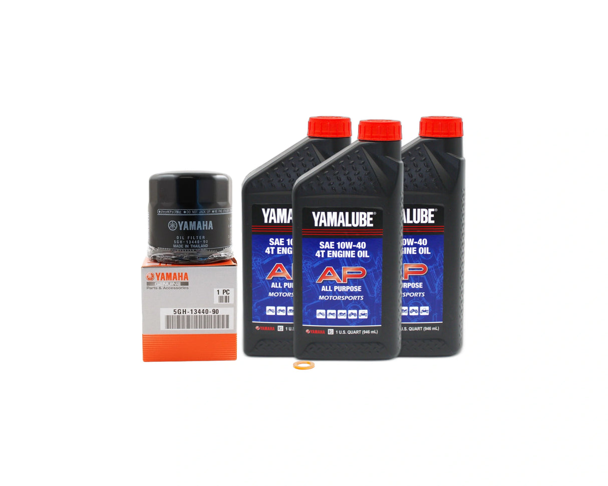 Yamaha Bruin 350 Auto 2WD ATV All Purpose 10W40 Oil Change Kit 2004-2006