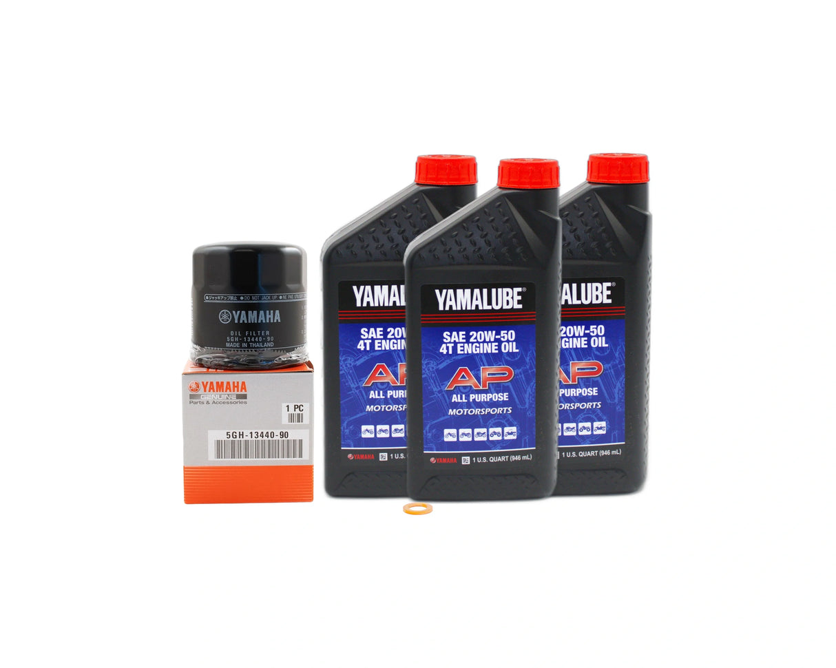 Yamaha Bruin 350 Auto 4WD ATV All Purpose 20W50 Oil Change Kit 2004-2006