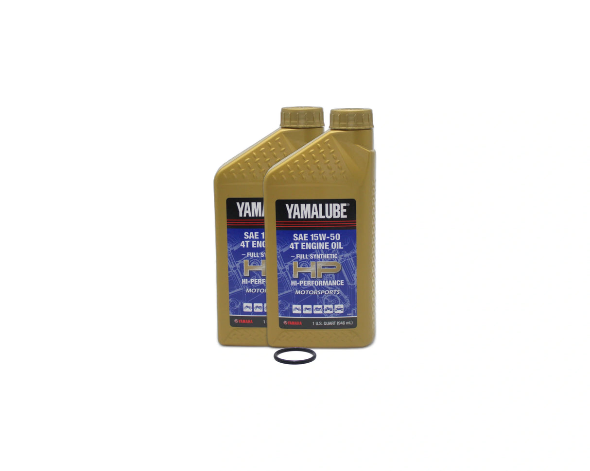 Yamaha Grizzly 125 ATV Full Synthetic 15W50 Oil Change Kit 2004-2013