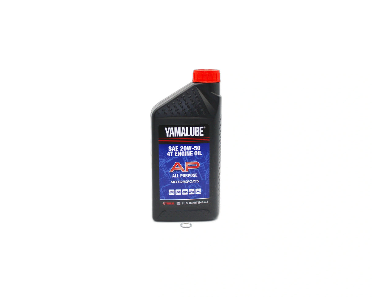 Yamaha Raptor 50 ATV All Purpose 20W50 Oil Change Kit 2004-2008