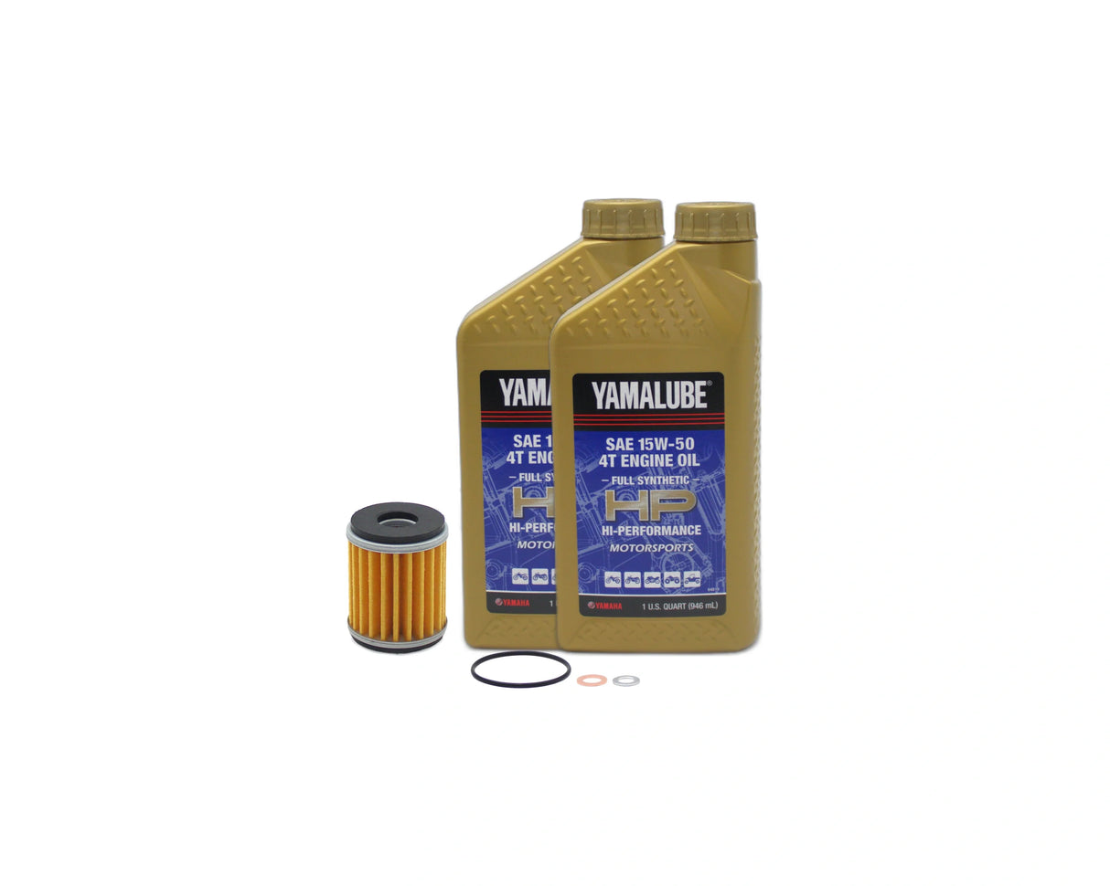 Yamaha YFZ450 ATV Full Synthetic 15W50 Oil Change Kit 2006