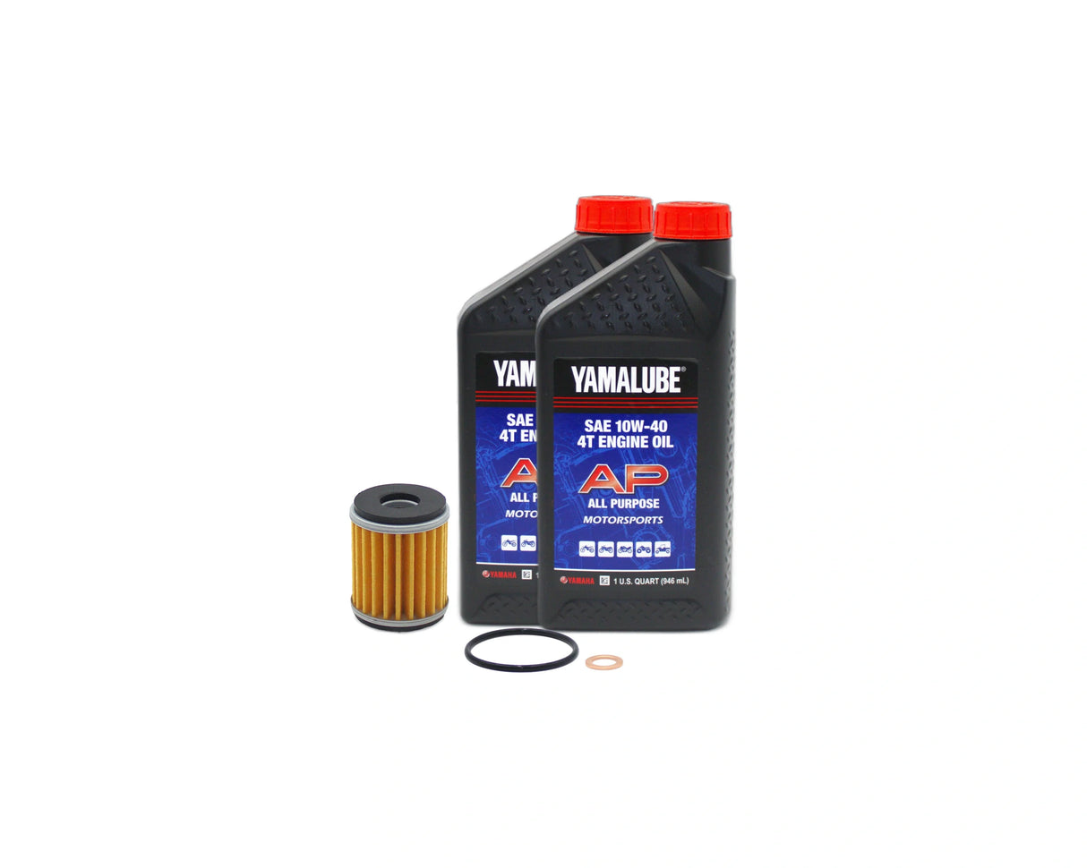 Yamaha 250 Raptor ATV All Purpose 10W40 Oil Change Kit 2008-2013
