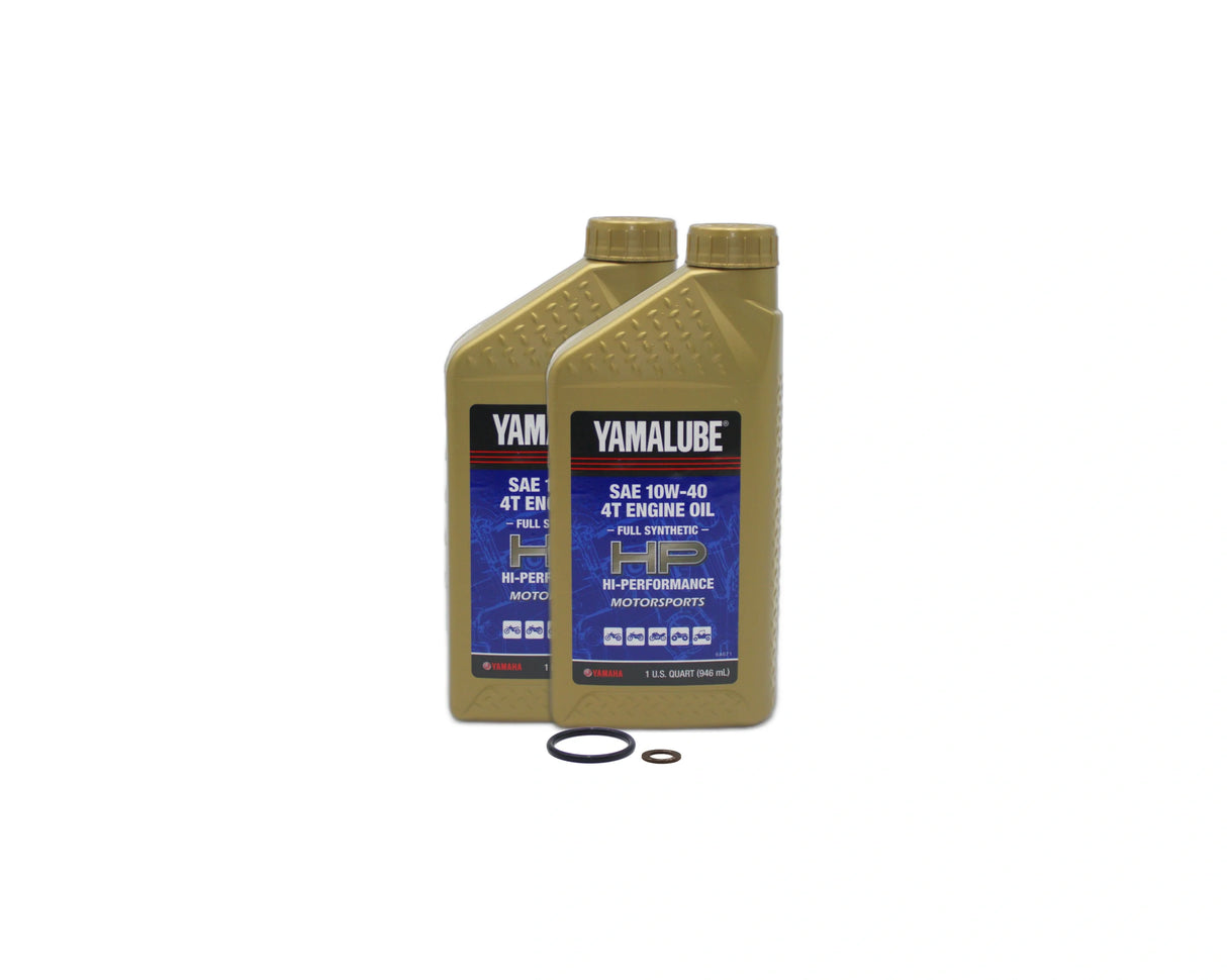 Yamaha Raptor 125 ATV Full Synthetic 10W40 Oil Change Kit 2011-2013