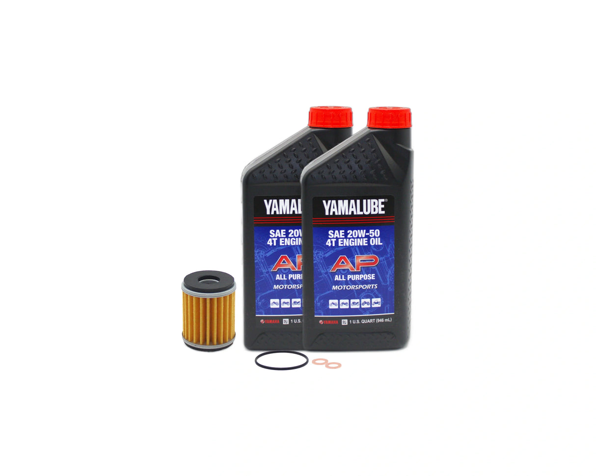 Yamaha YFZ450R ATV All Purpose 20W50 Oil Change Kit 2012-2013
