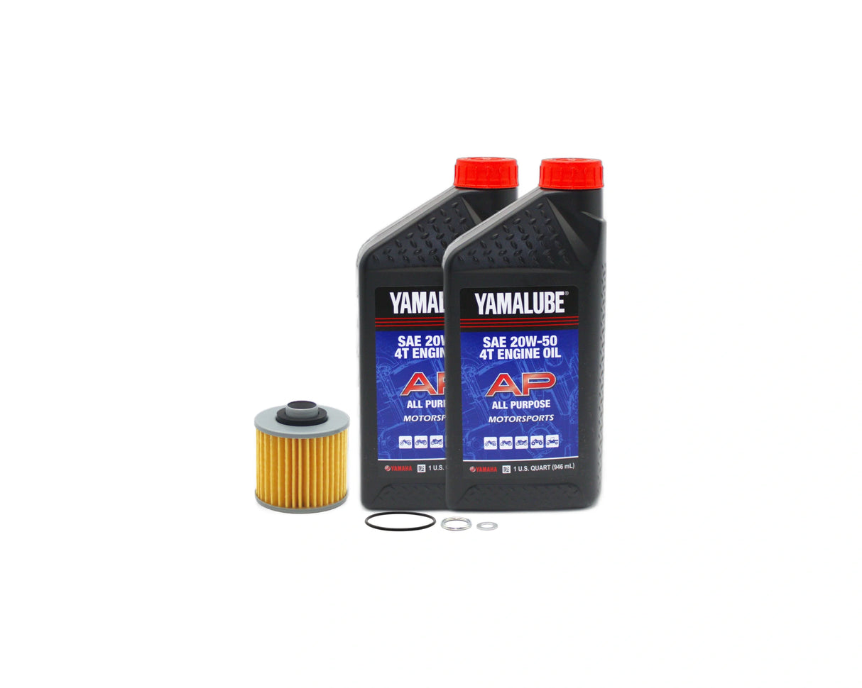 Yamaha Raptor 700R ATV All Purpose 20W50 Oil Change Kit 2017-2024