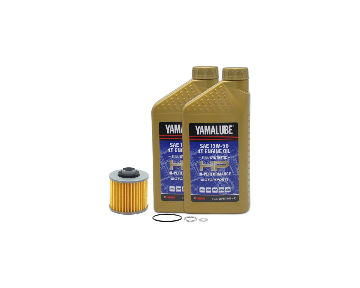 Yamaha Raptor 700R ATV Full Synthetic 15W50 Oil Change Kit 2017-2024