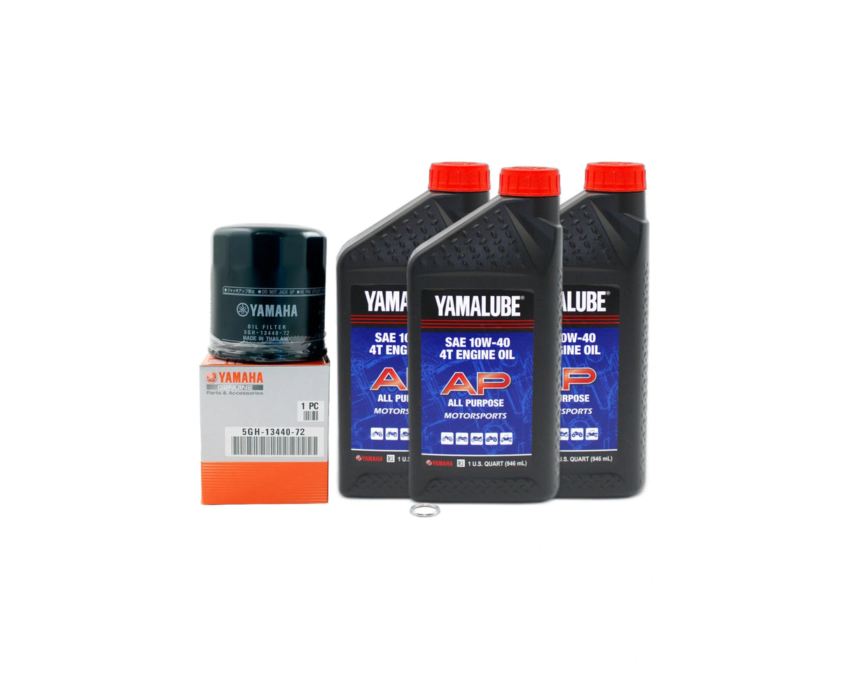 Yamaha Rhino 660 Side-By-Side All Purpose 10W40 Oil Change Kit 2004-2007