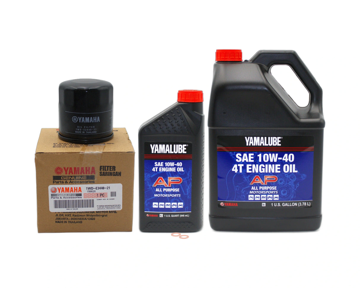 Yamaha Wolverine RMax2 1000 Side-By-Side All Purpose 10W40 Oil Change Kit 2021-2024