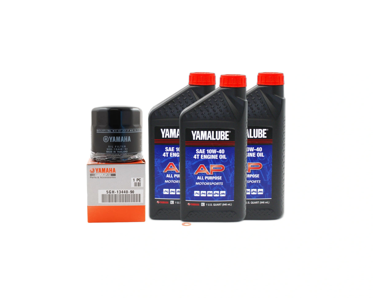 Yamaha YXZ1000R/SS Side-By-Side All Purpose 10W40 Oil Change Kit 2016-2024