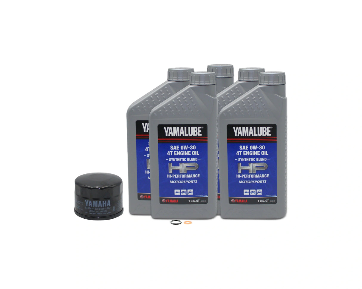 Yamaha SR Viper Snowmobile Semi-Synthetic 00W30 Oil Change Kit 2020-2025