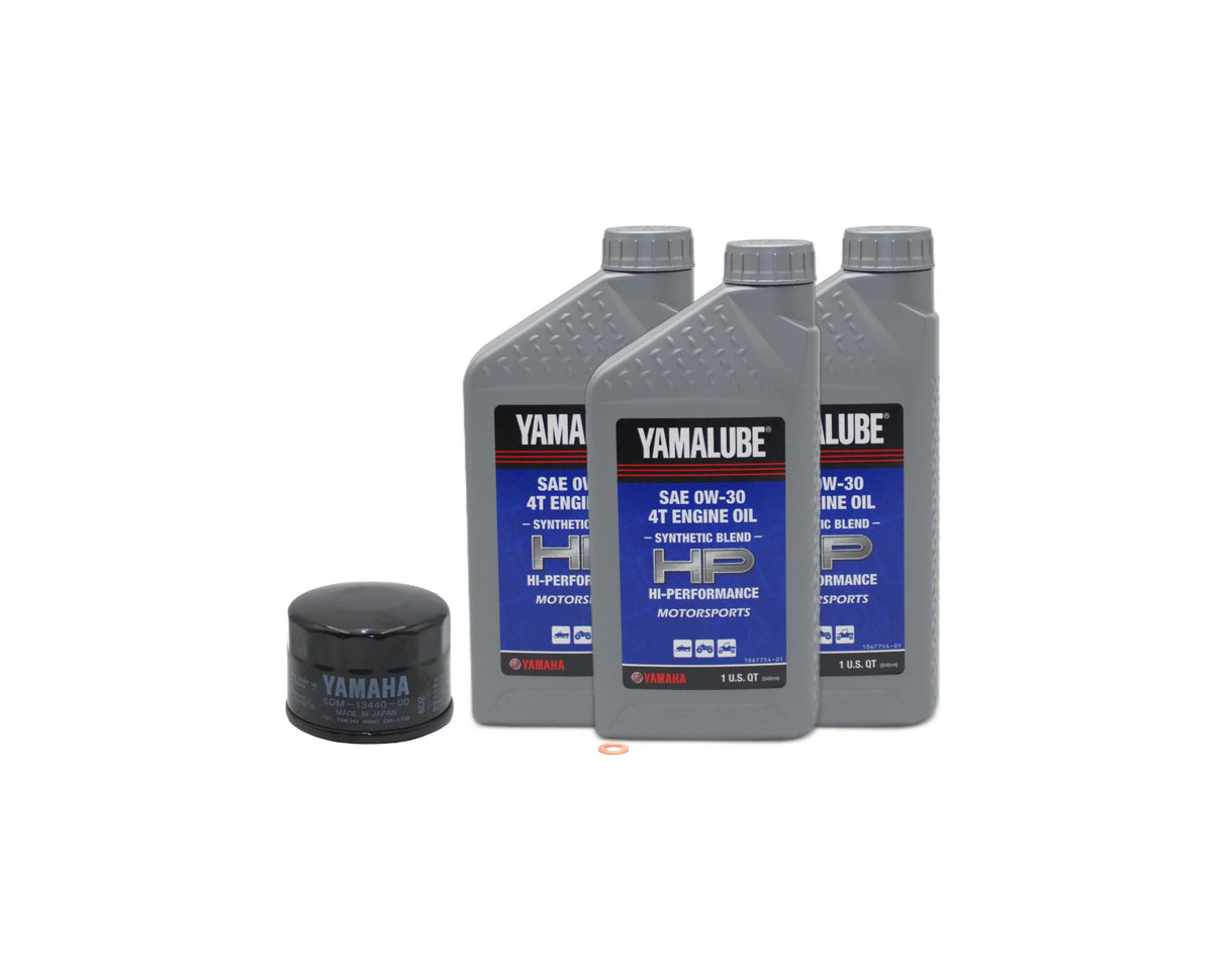 Yamaha RS Venture Snowmobile Semi-Synthetic 00W30 Oil Change Kit 2005-2017