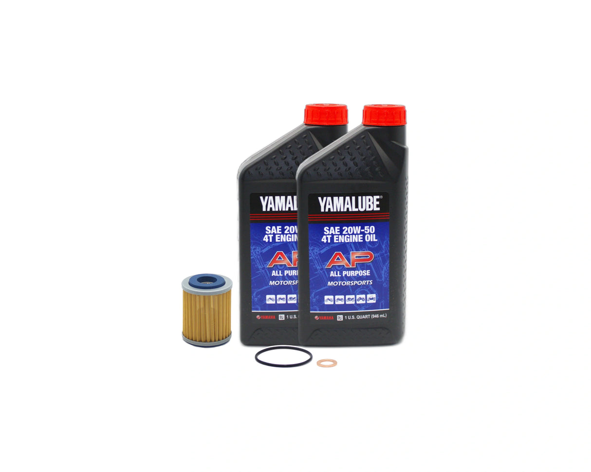Yamaha YZ400F Motorcycle All Purpose 20W50 Oil Change Kit 1999