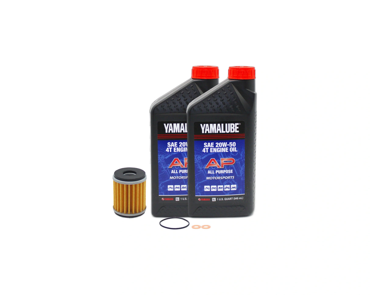 Yamaha YZ450F Motorcycle All Purpose 20W50 Oil Change Kit 2006-2013
