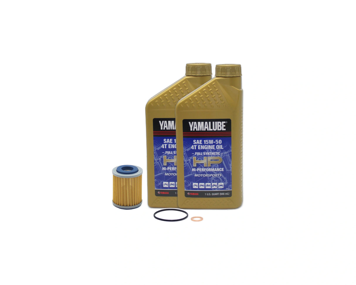 Yamaha WR400 Motorcycle Full Synthetic 15W50 Oil Change Kit 1998-2000