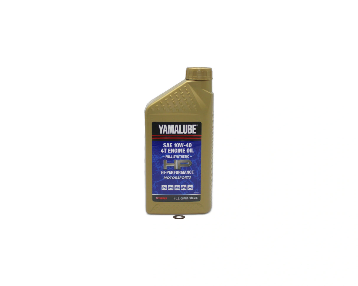 Yamaha RT100 Motorcycle Full Synthetic 10W40 Oil Change Kit 2000