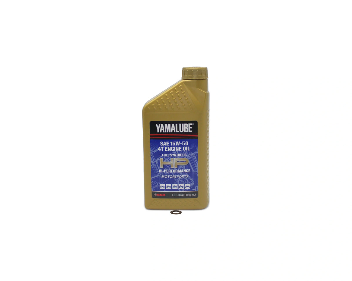 Yamaha RT100 Motorcycle Full Synthetic 15W50 Oil Change Kit 2000