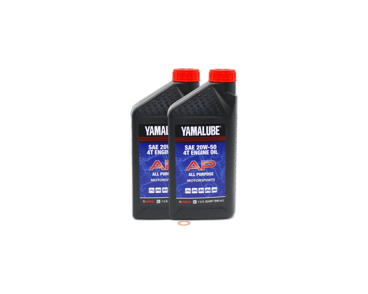 Yamaha TT-R125L Motorcycle All Purpose 20W50 Oil Change Kit 2000-2008