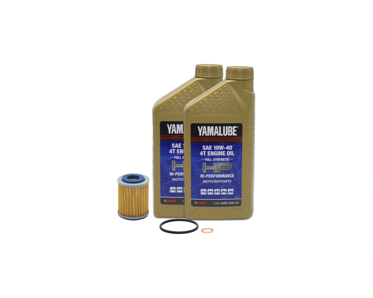 Yamaha TT-R250 Motorcycle Full Synthetic 10W40 Oil Change Kit 1999-2006