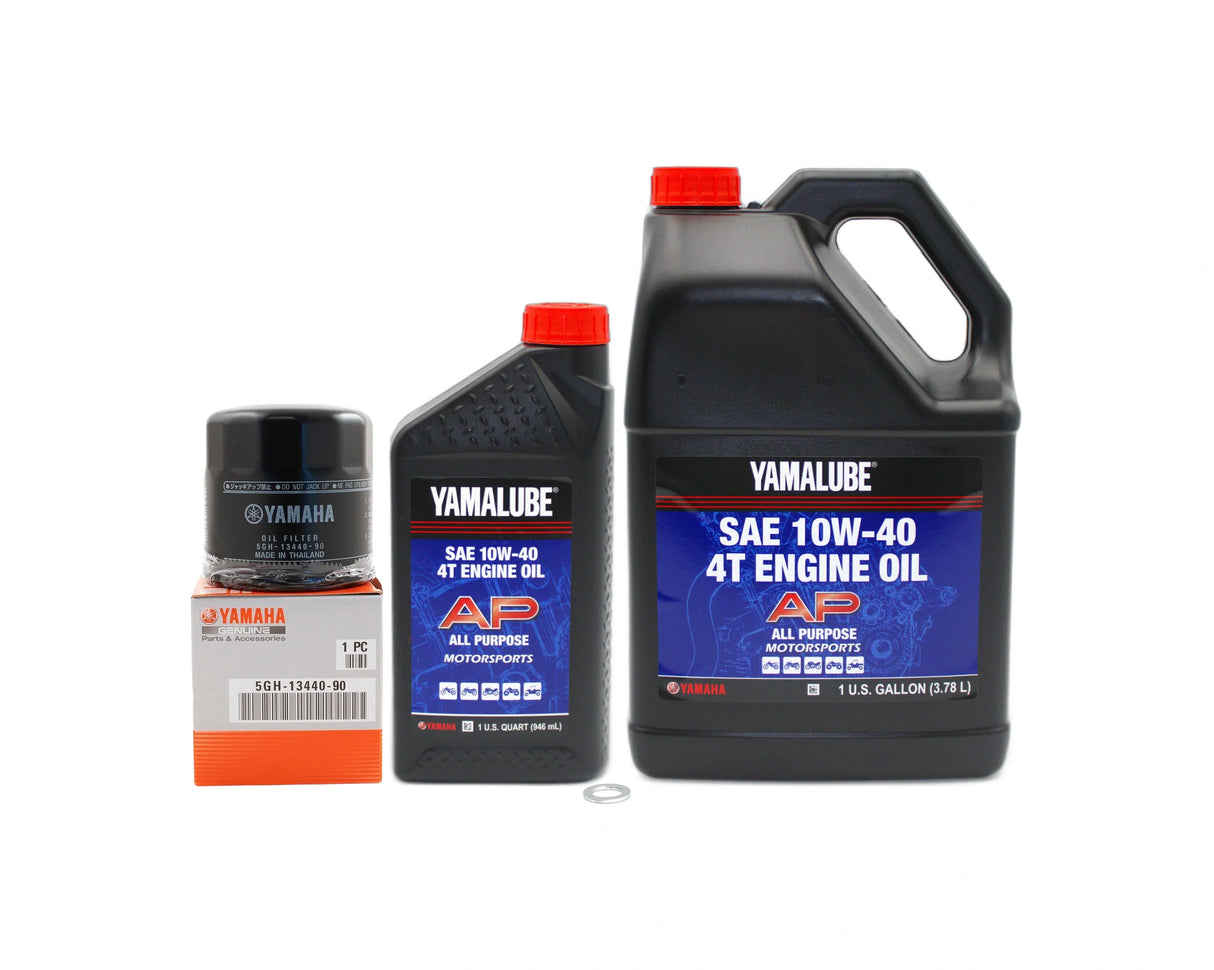 Yamaha MT-10 Motorcycle All Purpose 10W40 Oil Change Kit 2018-2024