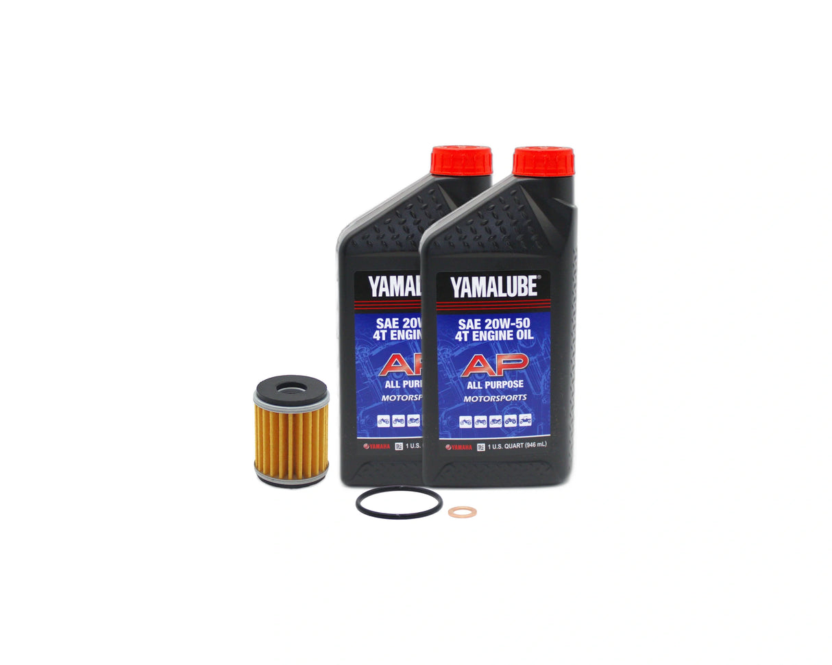 Yamaha XT250 Motorcycle All Purpose 20W50 Oil Change Kit 2008-2024
