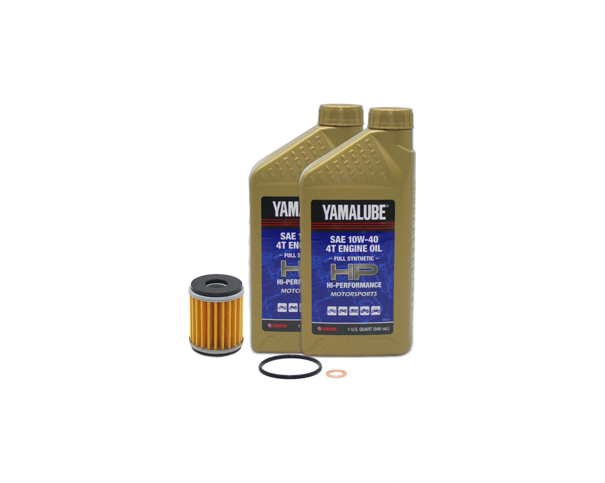 Yamaha WR250R Motorcycle Full Synthetic 10W40 Oil Change Kit 2017-2020
