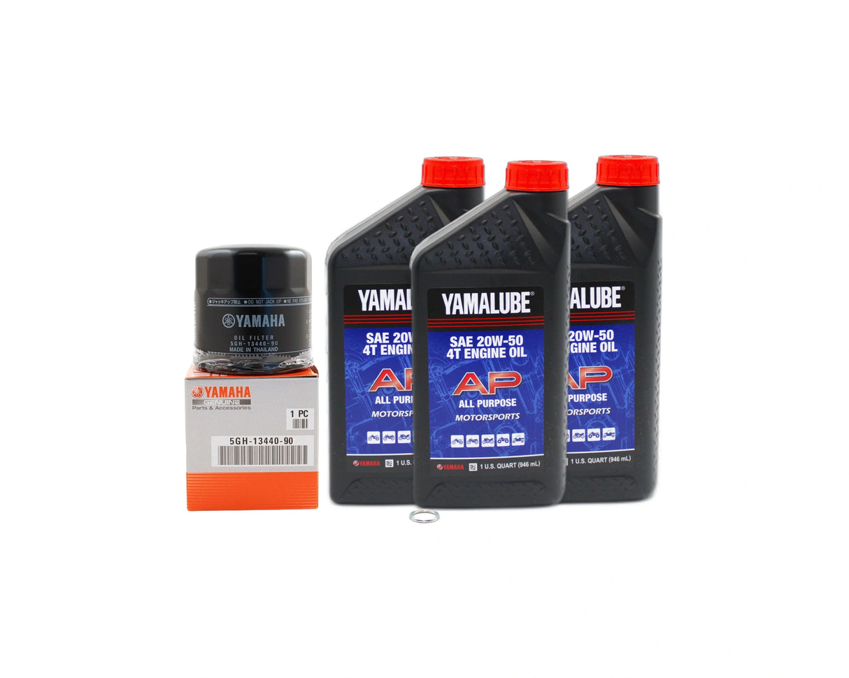 Yamaha Tenere 700 Motorcycle All Purpose 20W50 Oil Change Kit 2021-2021
