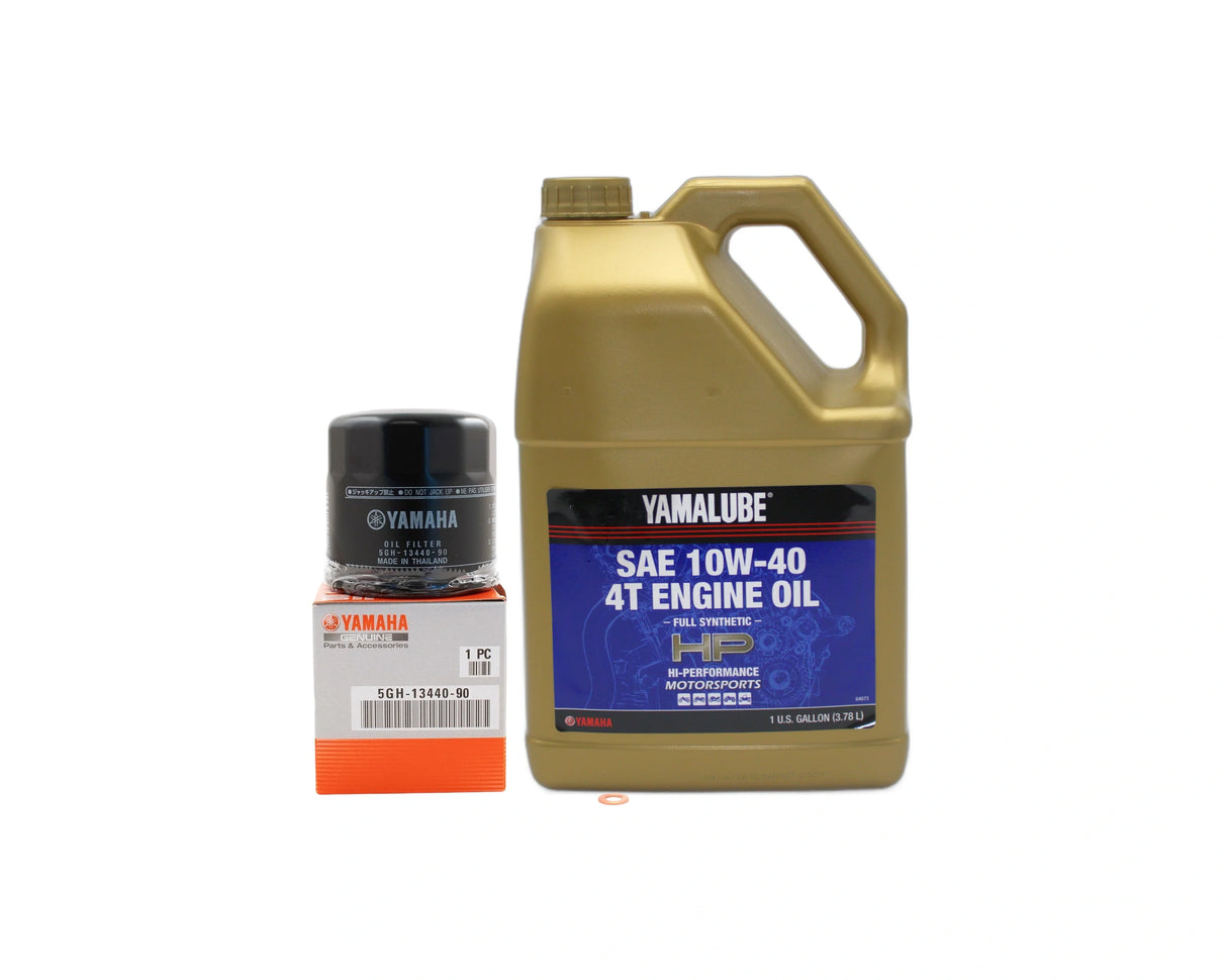Yamaha Super Tenere Motorcycle Full Synthetic 10W40 Oil Change Kit 2012-2024