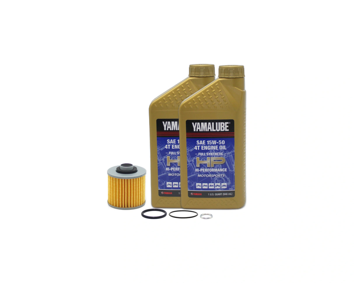 Yamaha Virago 250 Motorcycle Full Synthetic 15W50 Oil Change Kit 2002-2013