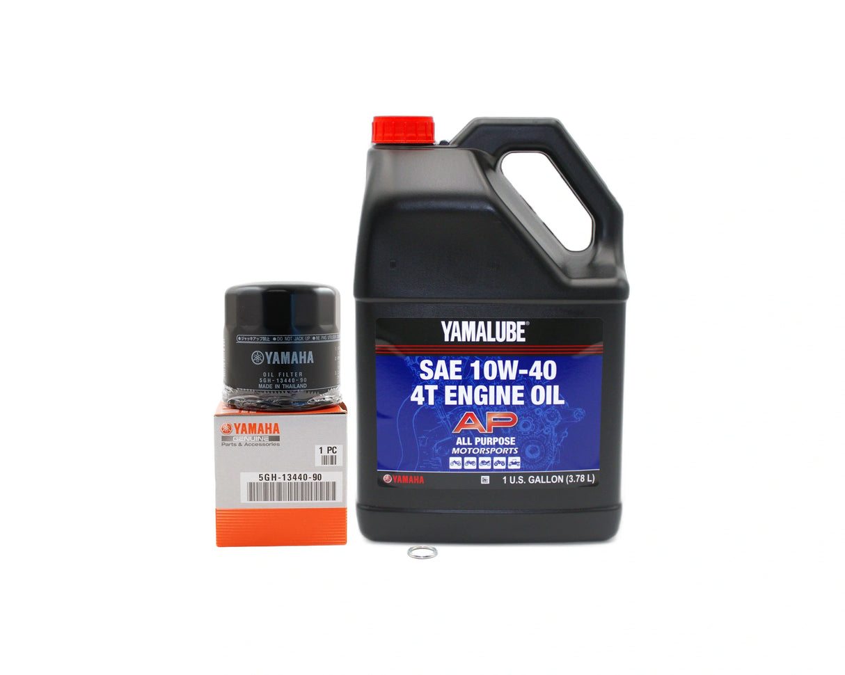 Yamaha V Star 1300 Tourer Motorcycle All Purpose 10W40 Oil Change Kit 2007-2016