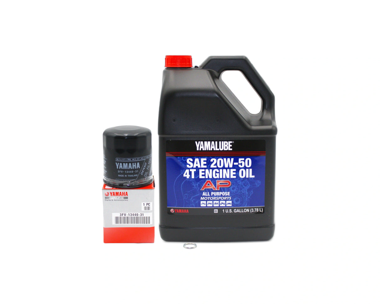 Yamaha Royal Star 1300 Tour Deluxe Motorcycle All Purpose 20W50 Oil Change Kit 1997-2001