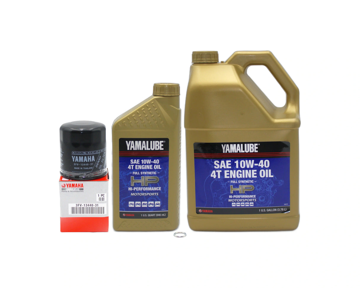Yamaha Road Star 1700 Silverado S Motorcycle Full Synthetic 10W40 Oil Change Kit 2004-2014