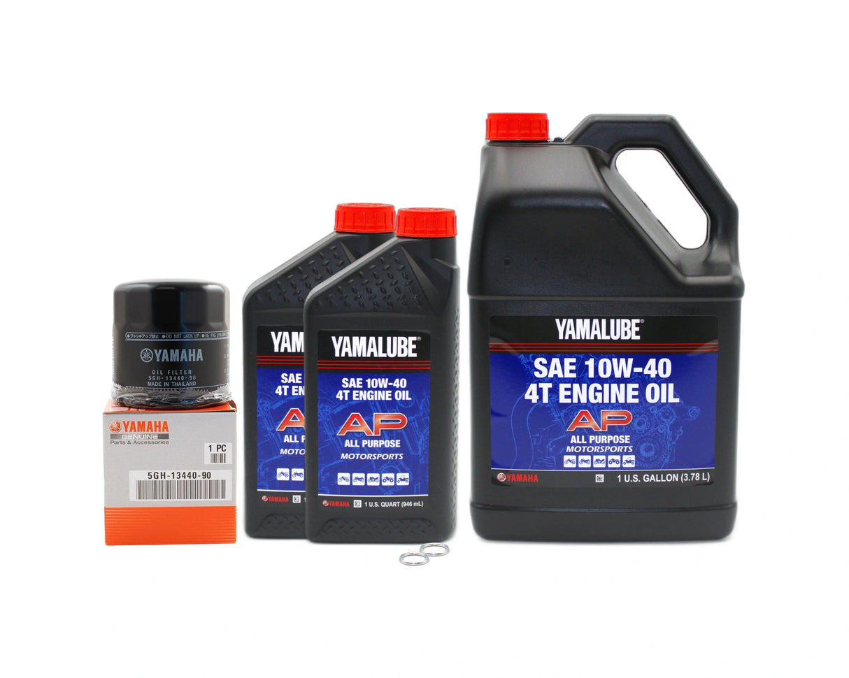 Yamaha Star Eluder Motorcycle All Purpose 10W40 Oil Change Kit 2018