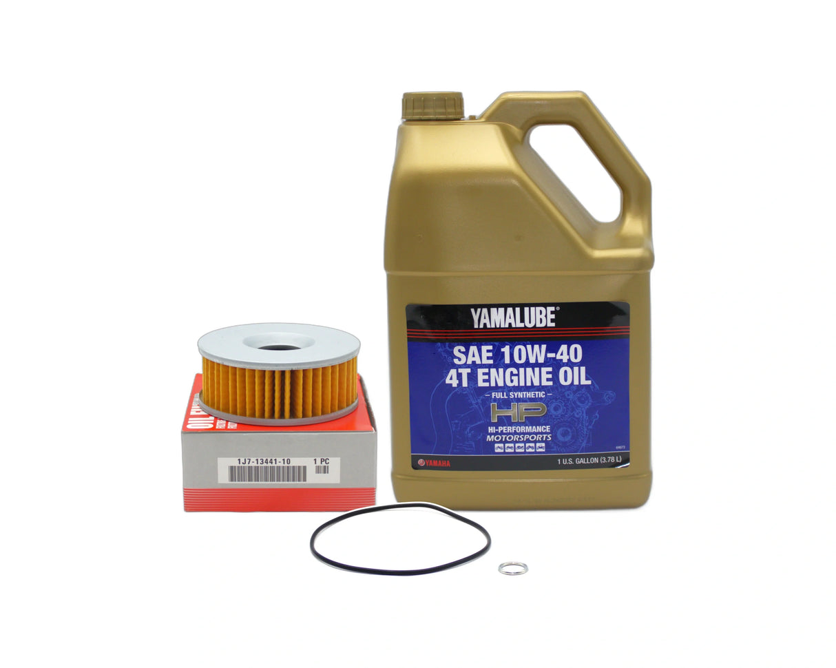 Yamaha V-Max 1200 Motorcycle Full Synthetic 10W40 Oil Change Kit 1985-1995