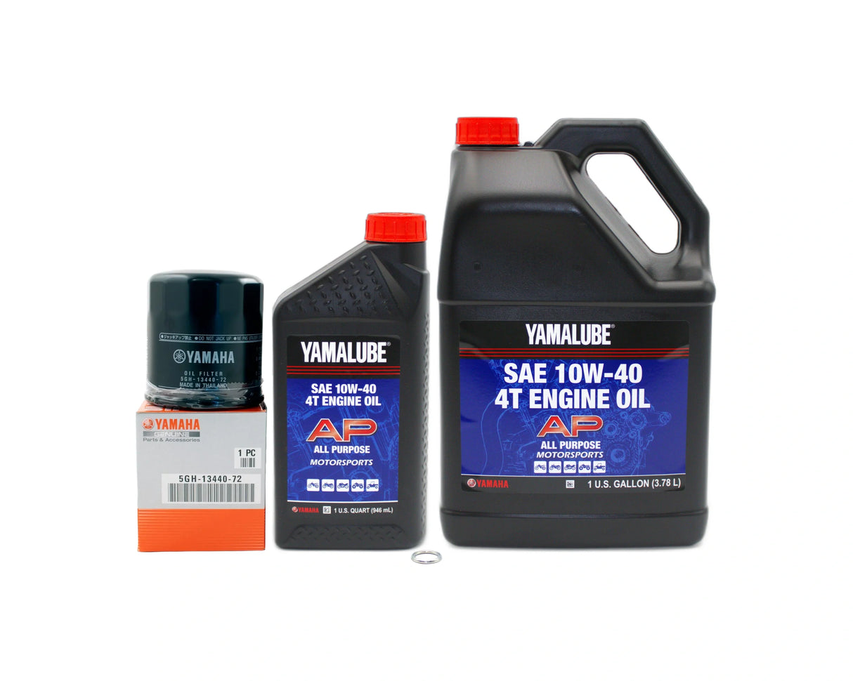 Yamaha V-Max 1700 Motorcycle All Purpose 10W40 Oil Change Kit 2009-2020