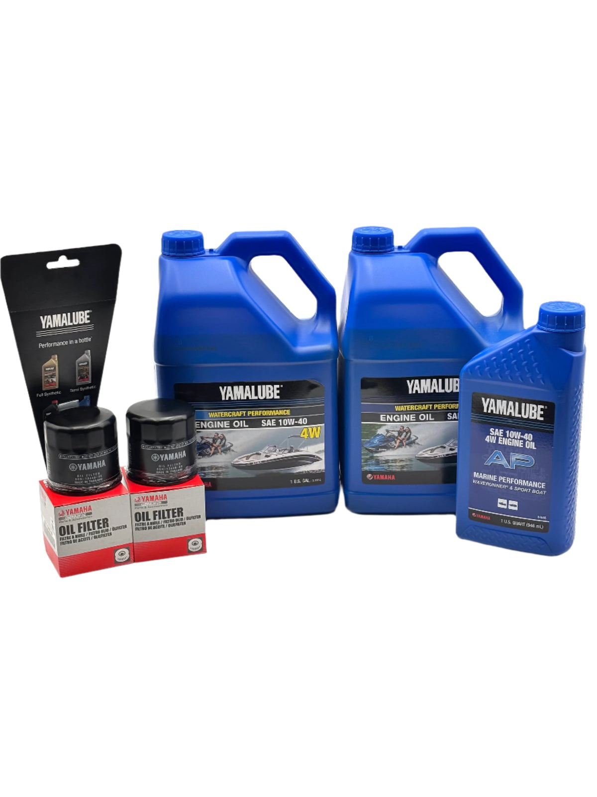 Yamaha SX210 Boat Yamalube 10W-40 Oil Change Kit 2008-2015