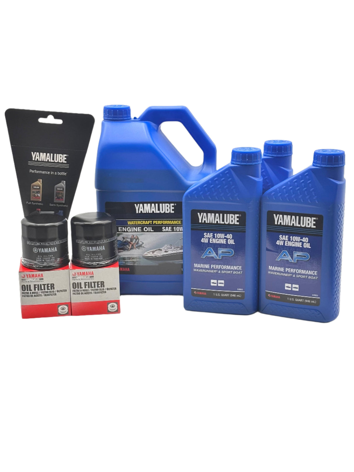 Yamaha AR220 Boat Yamalube 10W-40 Oil Change Kit 2023-Current