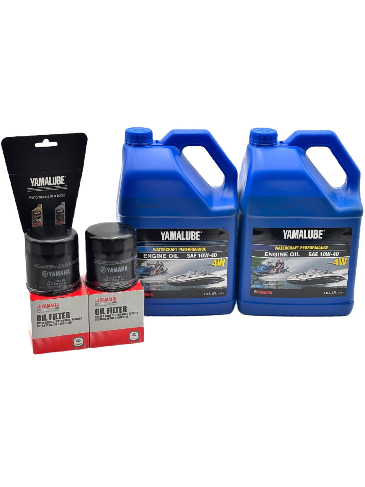 Yamaha AR240, AR240 High Output & AR240 (California) Boat Yamalube 10W-40 Oil Change Kit 2015-2020