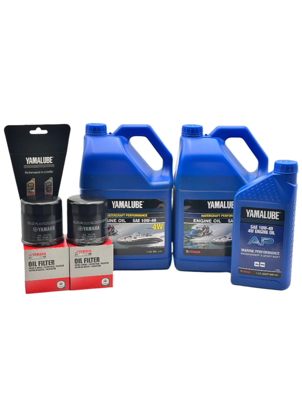 Yamaha 212X & 212X (California) Boat Yamalube 10W-40 Oil Change Kit 2012-2020