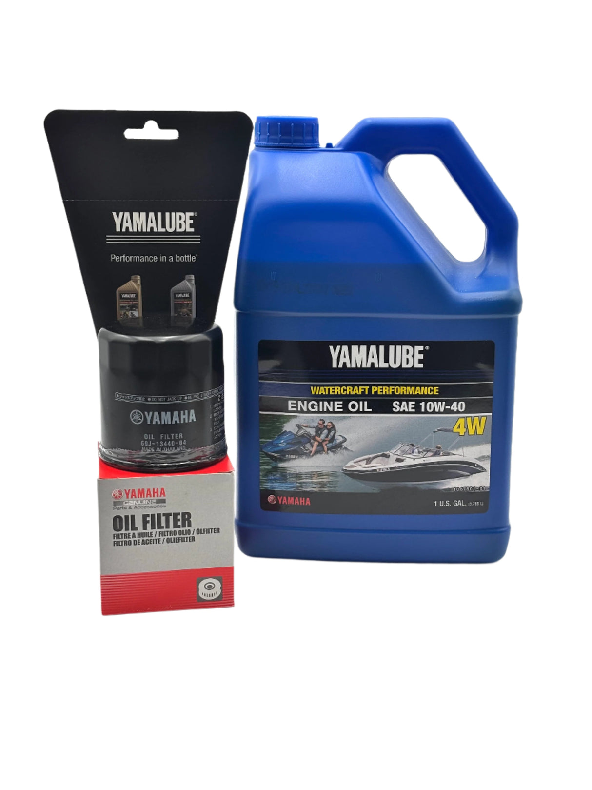 Yamaha 190 FSH Sport Boat Yamalube 10W-40 Oil Change Kit 2016-Current