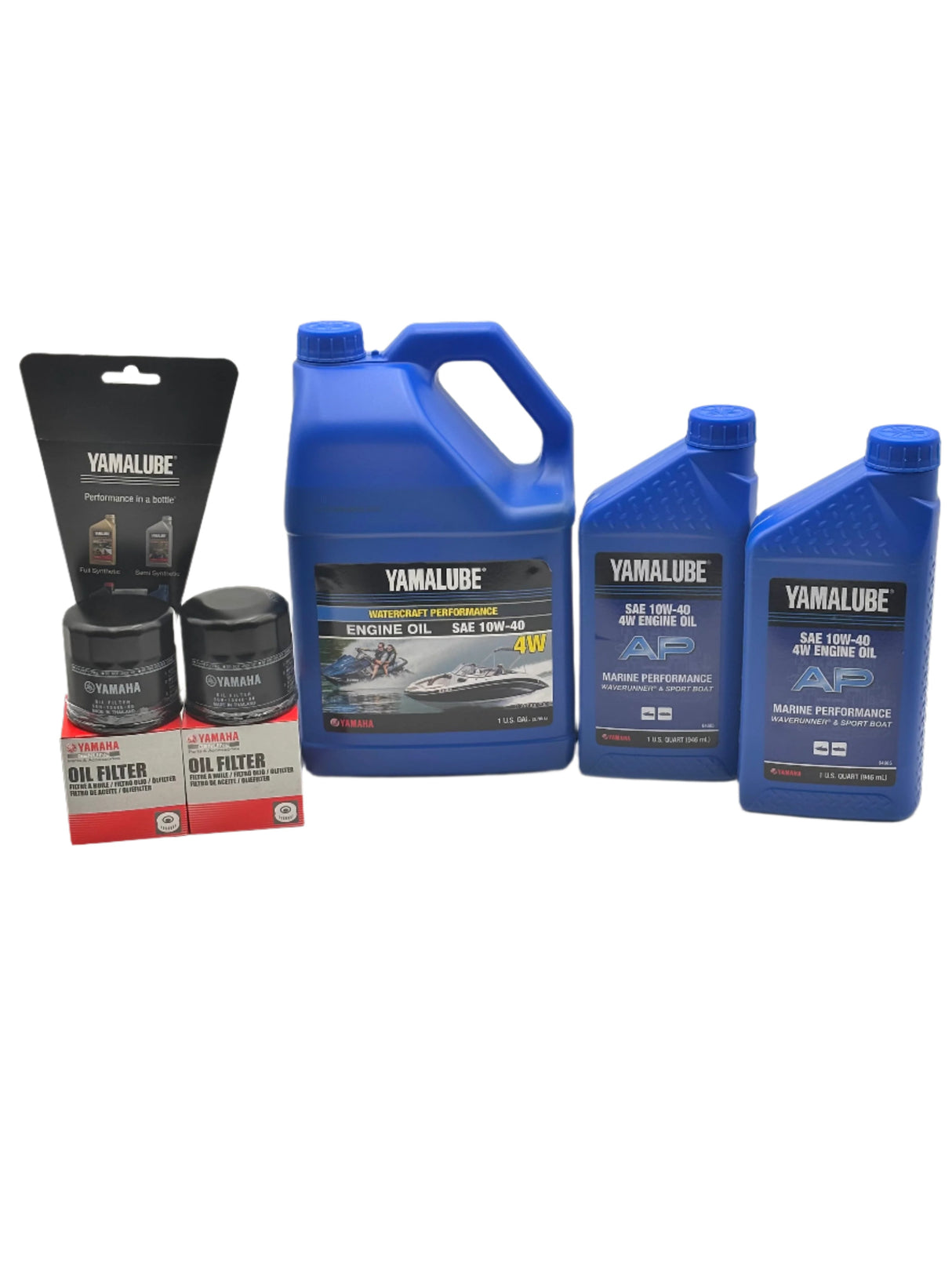 Yamaha 220 FSH Sport Boat Yamalube 10W-40 Oil Change Kit 2023-Current