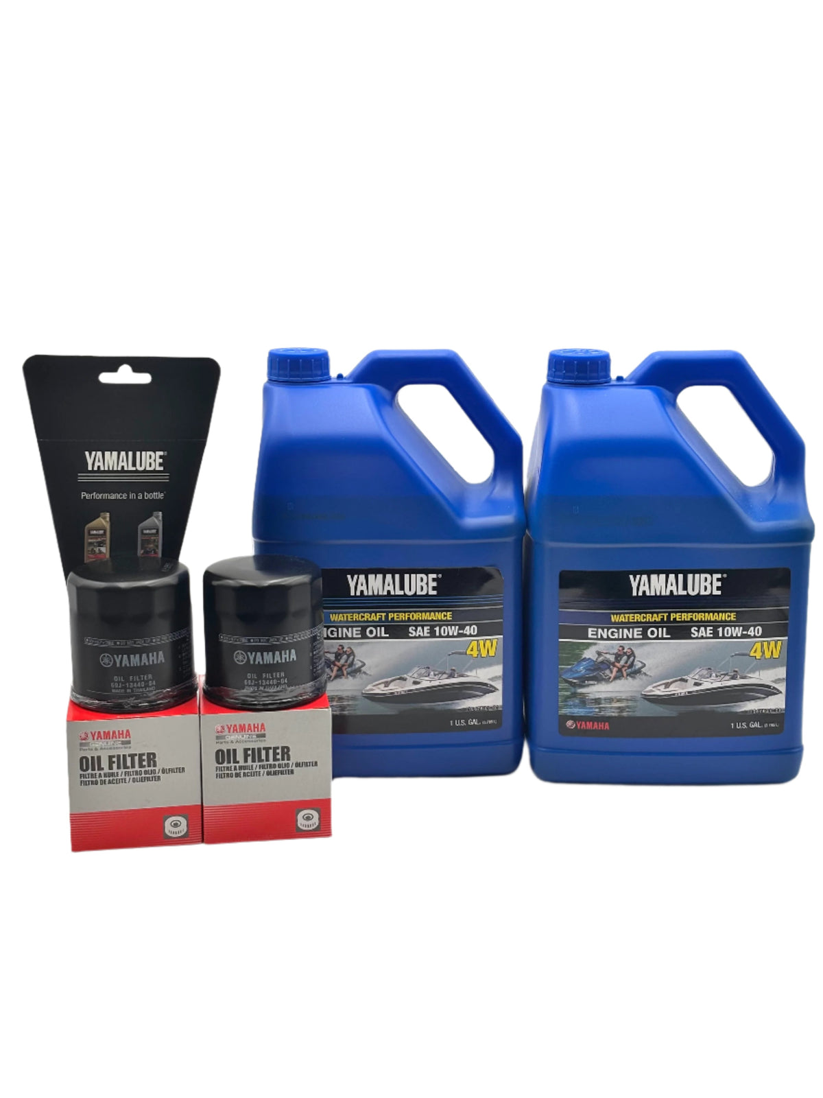 Yamaha 255 FSH Sport, 255 FSH Sport H & 255 FSH Sport E Boat Yamalube 10W-40 Oil Change Kit 2021-Current