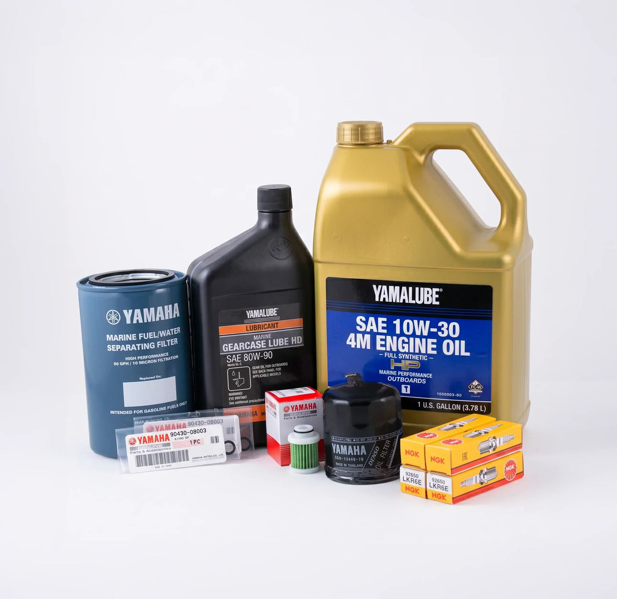 Yamaha VF115 SHO 100-Hr. Service Kit with HD Gear Lube All Models 10W-30 Full Synthetic