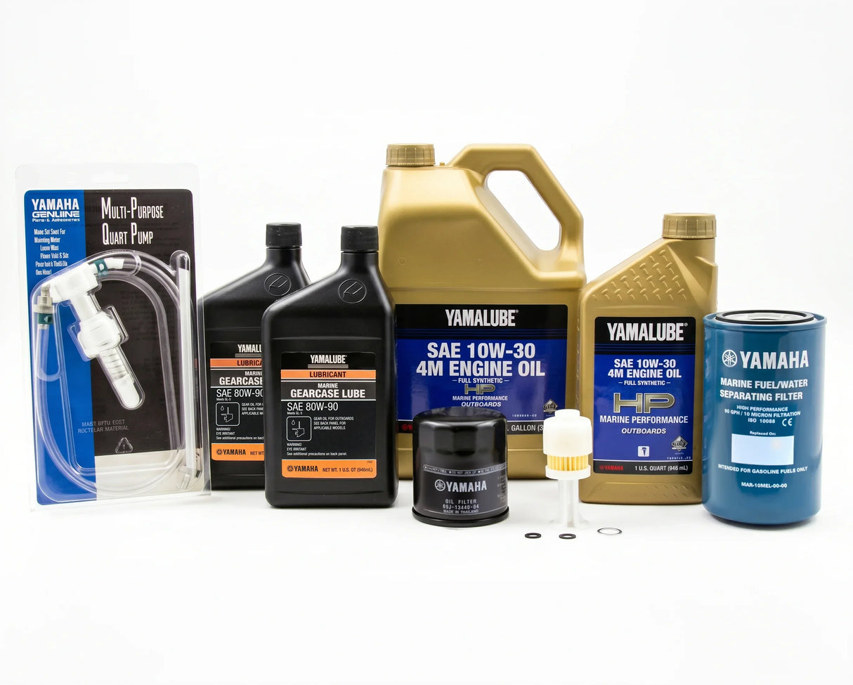 Yamaha F150 20-Hr. Service Kit 2004-2005 10W-30 Full Synthetic
