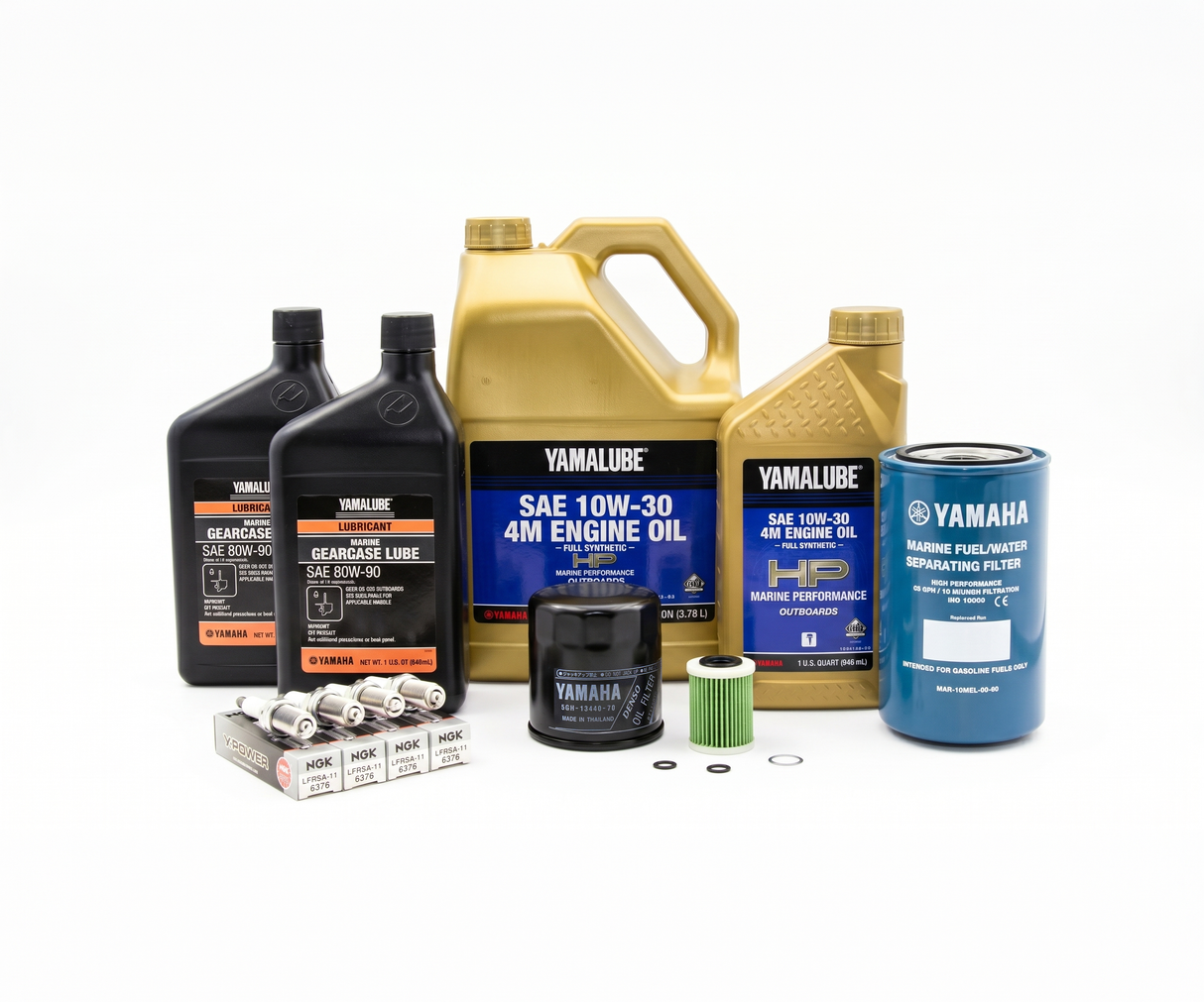Yamaha F150/150A/150B 100-Hr. Service Kit 2006-Current 10W-30 Full Synthetic