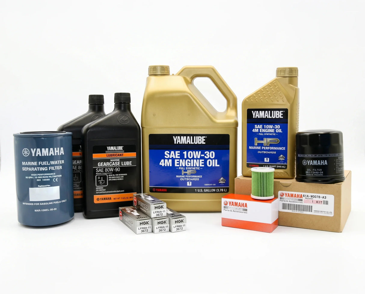 Yamaha VF150/175 SHO 100-Hr. Service Kit with Cooling All Models 10W-30 Full Synthetic