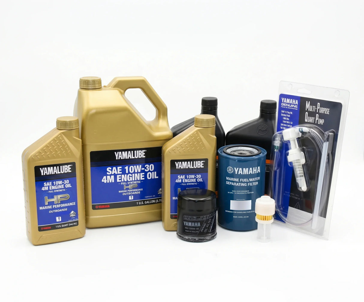 Yamaha F200/225 3.3L V6 20-Hr. Service Kit 2002-2005 10W-30 Full Synthetic